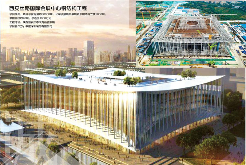 西安絲路國際會展中心鋼結(jié)構(gòu)工程